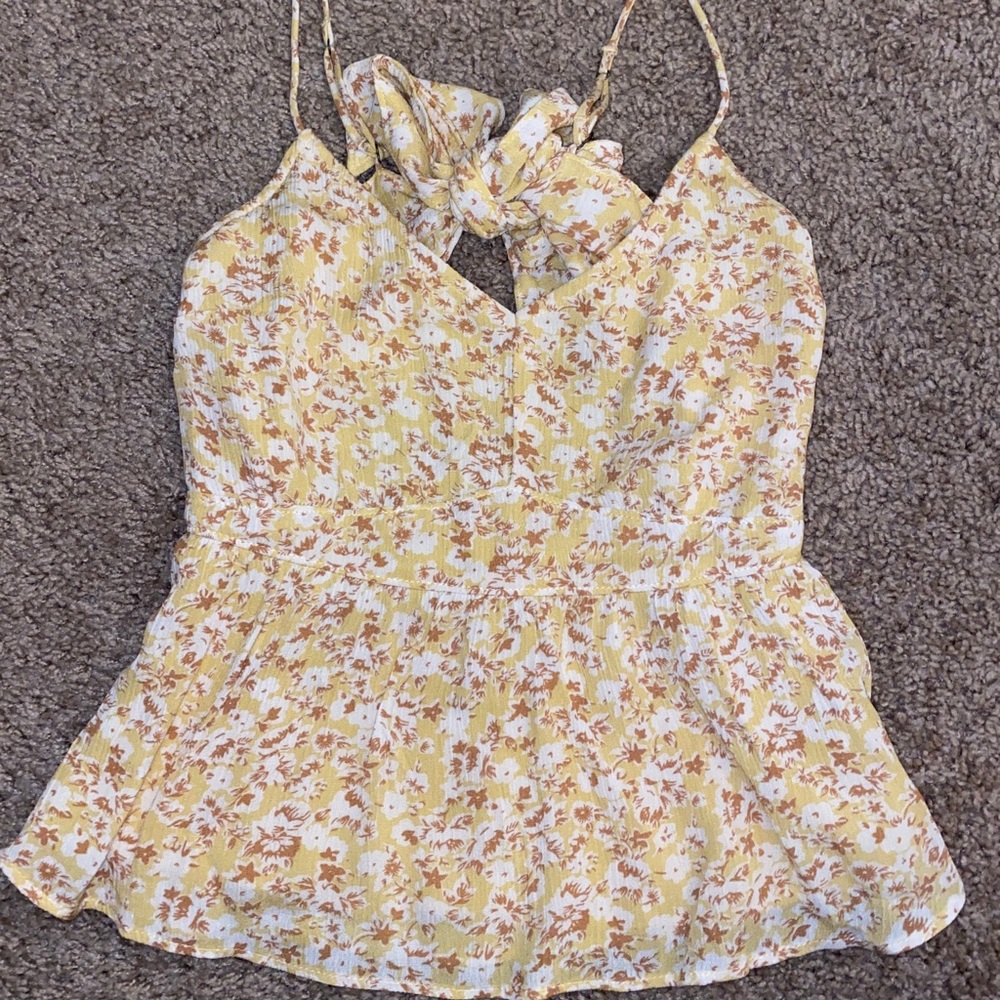 Abercrombie Floral Tank